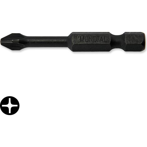 INSERTO CROCE 1/4""" PH 2 mm.50 TORSION