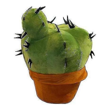 Adorable cactus en peluche réaliste, coussin de canapé de bureau (1/5)