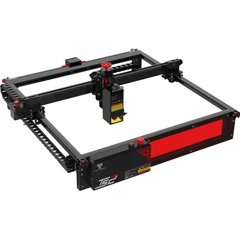Máquina de grabado, láser de 20 W, amplia compatibilidad con materiales, tamaño de grabado 410410 mm, TS2-20W, enchufe europeo. (1/2)