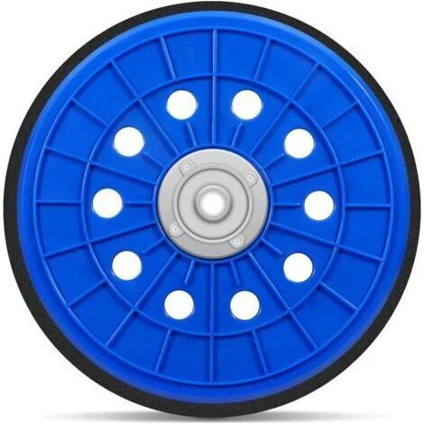 Plateau de ponçage 225mm M14 – Design à 10 trous pour dépoussiérage – Pour ponceuse girafe et plafond – Fabriqué en pp durable (1/5)