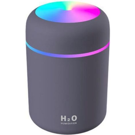 SABIR Mini humidificateur portable pour voiture alimenté par USB avec veilleuse colorée pour voiture, chambre à coucher, voyage, bureau (1/5)