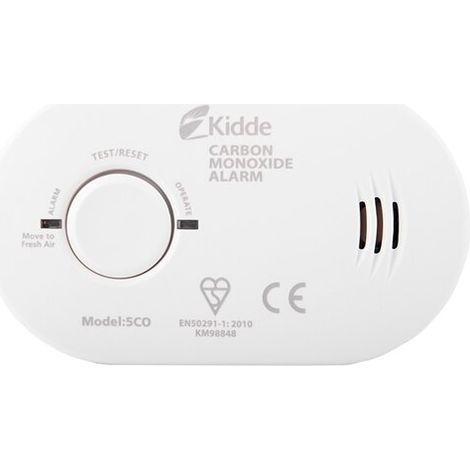 Kidde KID5COLSB Landlord Carbon Monoxide CO Alarm 7 Year Sensor Life (1/6)