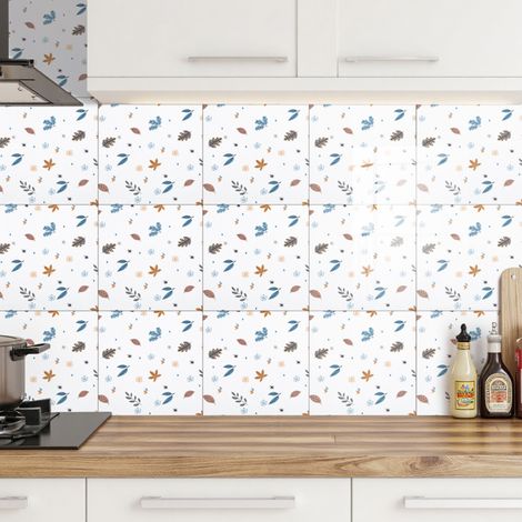 10pcs Self-Adhesive Wallpapers (1/5)