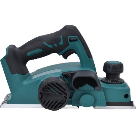Rabot électrique sans fil 21V, dégauchisseuse à main 15000tr/min, coupe bois 82mm, outil portable pour batterie lithium, rabotage précis 3-1/4in (1/5)