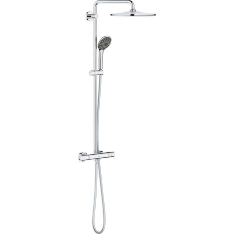 Grohe Vitalio Joy - Duschset 310 mit Thermostat für die Wand, Chrom 26400001 (1/5)