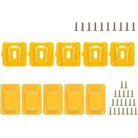 Support mural pour outils électriques Dewalt 18V Li-Ion (10 pièces) (1/5)