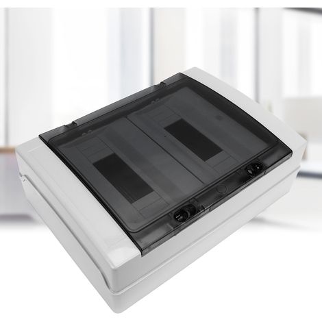 Boîte de distribution étanche SGHA 24 voies, boîte de distribution extérieure étanche sur rail DIN 24 voies, disjoncteur IP65, boîte de jonction en plastique pour alimentation électrique MCB (1/5)