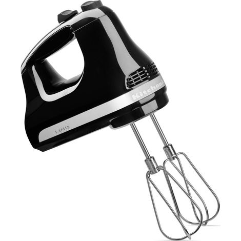 KitchenAid SBATTITORE ELETTRICO 5 VELOCITÀ - CLASSIC - NERO ONICE 5KHM5110EOB (1/3)