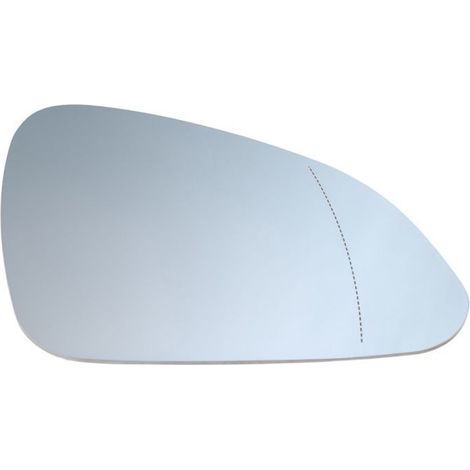 Insert Rétroviseur Chauffant - Droit - Blanc - Asphérique - Pour Opel Insignia 2008-2013 - Unité (1/5)