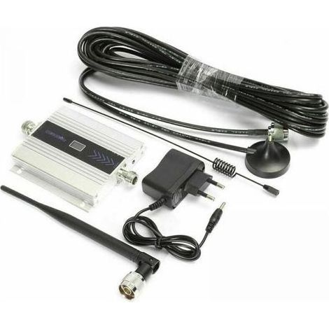 Répéteur De Signal GSM - 900 MHz 1800 MHz 2100 MHz - Pour Couverture Intérieure 2G 3G 4G LTE - Kit Complet Antenne Extérieure Et Intérieure - UE (1/5)