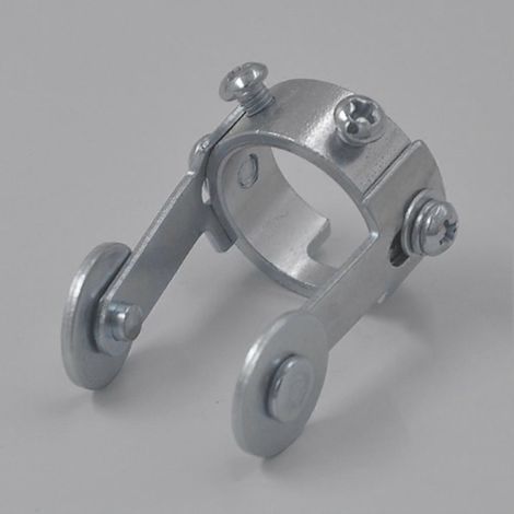 Deux patins de guidage à rouleaux pour coupeur plasma PT-31 et supports de compas circulaires, compatibles avec la torche de coupeur plasma de contact CUT35.
