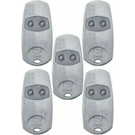 Pack de 5 Telecommandes d'origine Came TOP432EE - Frequence de code fixe 433,92 MHz (1/4)