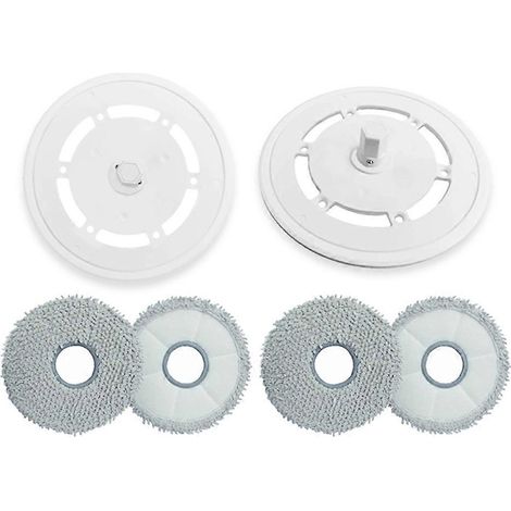 Compatible avec les supports de nettoyage pour robots laveurs Deebot T20 OMNI/T20 Pro, disques de nettoyage aspirants et pièces de rechange pour supports de fixation. (1/5)