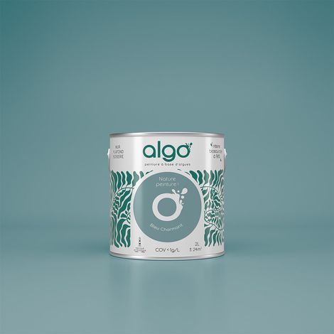 Peinture écologique Algo - Bleu Charmant - 5L / Mat