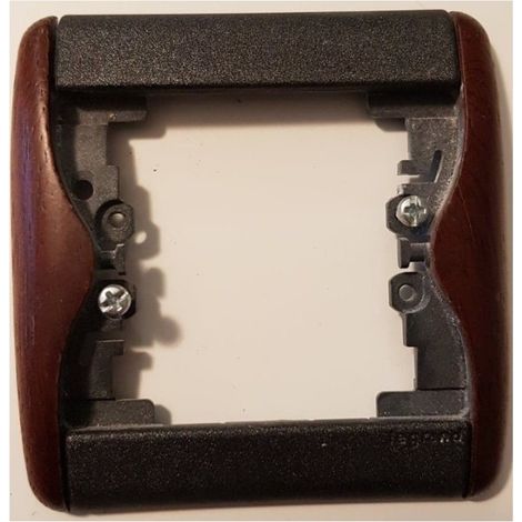 Legrand 082340 Plaque Xeliomat Noix d'acajou Sagane - 1 poste