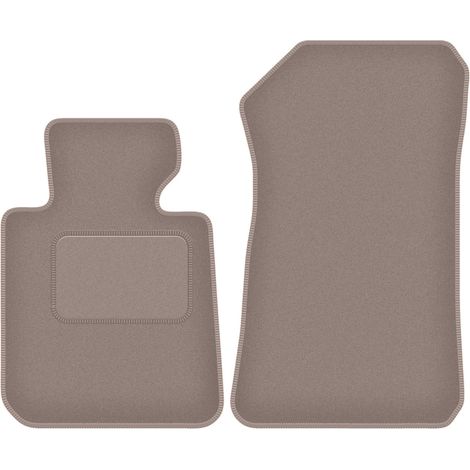 Alfombrillas delanteras para BMW 1 E82 coupé (2007-2013) beige (1/5)
