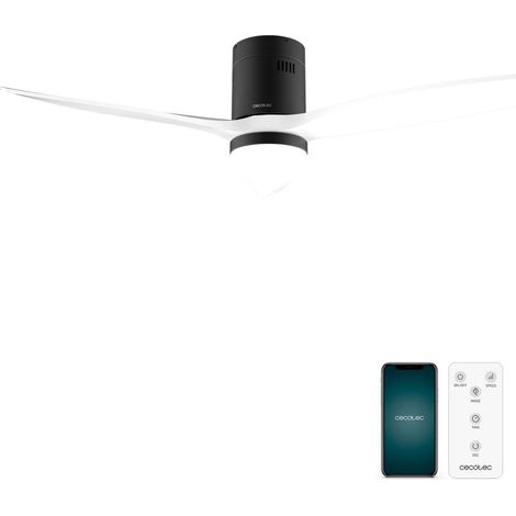 Ventilatori da soffitto EnergySilence Aero 5600 Aqua Black&White Connected Cecotec