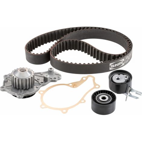 Pompe à eau + kit de courroie crantée SNR KDP459.380 CITROËN 0816-E4 0816-E7 (1/3)