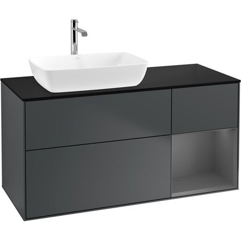 Villeroy & Boch G812GKHG Meuble sous-lavabo Finion G81 (1/2)