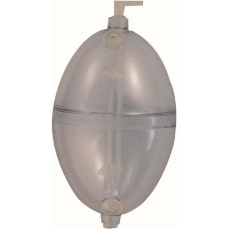 Boule A Eau - Plexiglas Oval - 40 G - Flotteur Reglable - 23 Mm