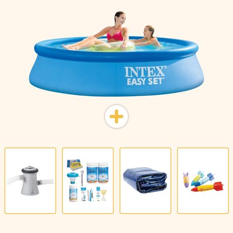 Intex Piscine Easy Set Ronde - 244x61 cm - 5-pièces  S282 (1/5)