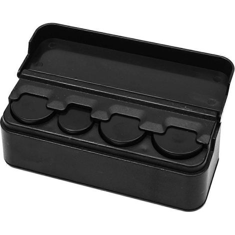 Porte-monnaie pour voiture, organisateur de monnaie, distributeur de pièces universel compatible avec la plupart des accessoires de voitures et camions (1/5)