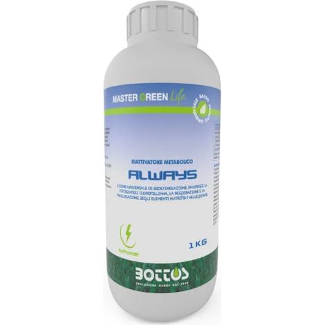 Engrais organique Always 1kg Réactivateur métabolique Bottos pour pelouses
