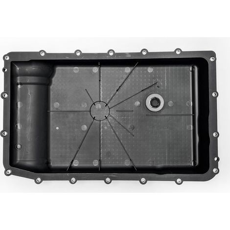 Carter dell'olio del cambio 10R80 con tappo di scarico per Ford Ranger, Lincoln Navigator, sostituzione: HL3Z-7A194-A, HL3Z-7A194-B, HL3Z-7A194-C (1/4)