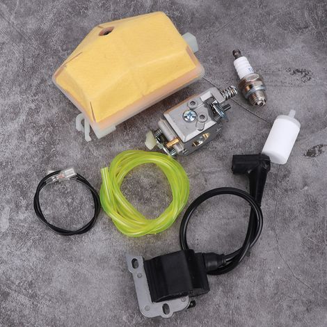Carburateur pour Tronçonneuse HUSQVARNA 51 55, Pièce de Rechange en Aluminium Anodisé (1/5)