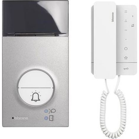 Bticino kit audio citofono mono-famigliare classe 100A 16M + L3000 - 364231