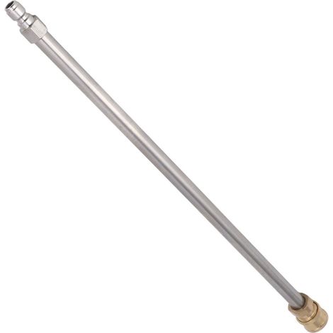 Barre d'extension compatible avec les lances de nettoyeur haute pression de 1/4 pouce (40,5 cm). (1/5)