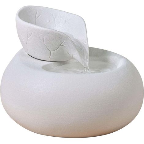 Fontaine design épurée en céramique Toby (1/4)