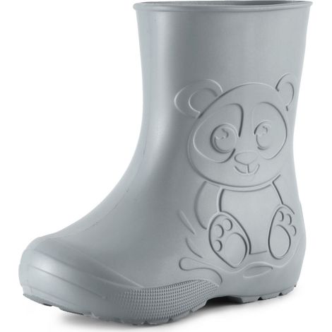 Ladeheid Gummistiefel Kinder EVA federleichte Regenschuhe für Jungen und Mädchen LA-CA-10 (Grau, 26/27 EU) (1/5)