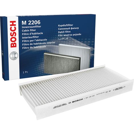 Bosch M2206 - Filtre d'habitacle standard - filtre à poussière et à pollen (1/5)