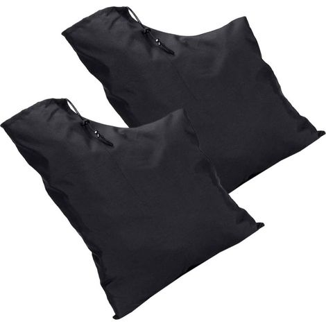 Sac De Ramassage Pour Souffleur De Feuilles - Tissu Oxford - Pour Jardin Et Cour Extérieur - Lot De 2 (1/5)