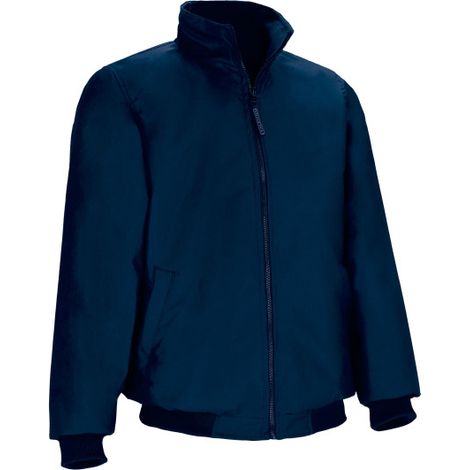 Chaqueta con polar interior y tres bolsillos, con tejido impermeable BALAK S Azul marino orión