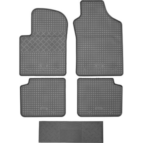 Tapis de sol RIGUM 900675 + housse 900101 - Fiat 500 Hatchback (2008-2020), jantes alliage avant FL / avant FC - INSTALLATION (1/5)