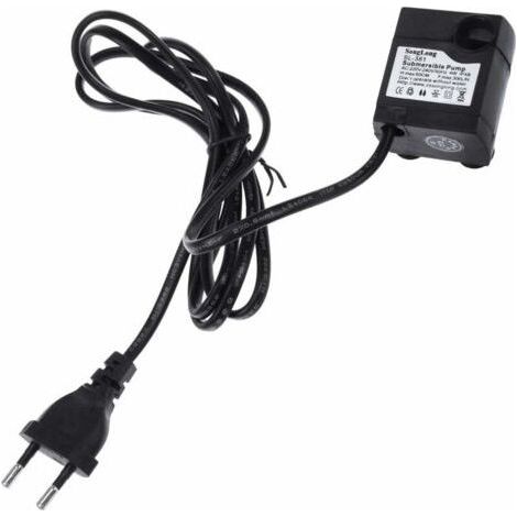 300L/H 5W Ultra Quiet Submersible Water Pump for Fountain, Aquarium, Pond (EU Plug) (1/5)