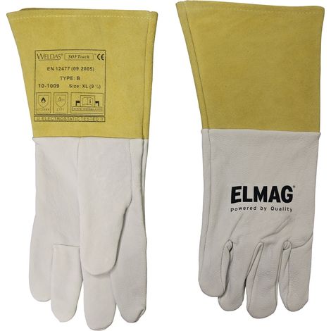 5-Finger-Schweißerhandschuhe WELDAS 10-1009 XXL (1/3)
