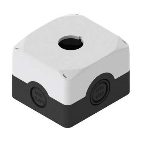 Pizzato Elettrica ES 31000 1 emplacement (L x l x H) 72 x 80 x 56 mm noir, gris 1 pc(s)