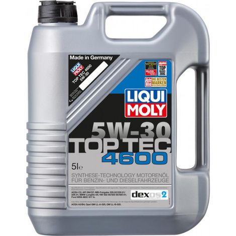 Liqui Moly 3756 Top Tec 4600 Motoröl 5 W-30 5 Liter (1/3)