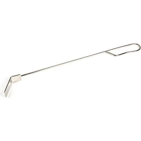 Râteau à cendres - 1 pièce - Acier inoxydable - Nettoyage complet fourneau - Barbecue Kamado et céramique - 45,7 cm (1/5)