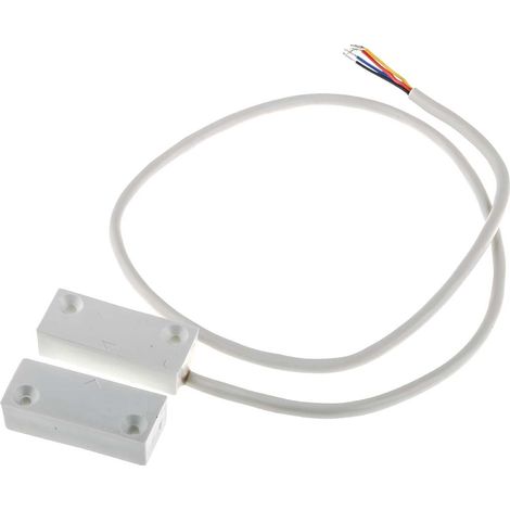 Rs Pro – Détecteur d'ouverture pour porte et fenêtre – Montage en surface – Courant 500mA – Tension 50V c.c. – Écart de fonctionnement 15mm