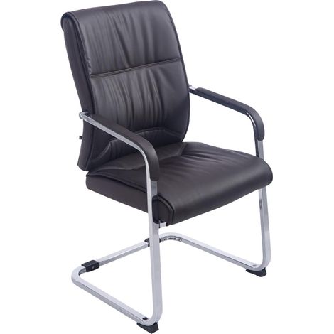 Sedia XL Anubis in similpelle marrone (1/5)
