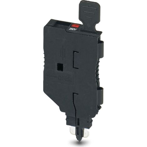 Fiche mâle à fusible Phoenix Contact, série P-FU 5X20 pour Bloc de jonction modulaire