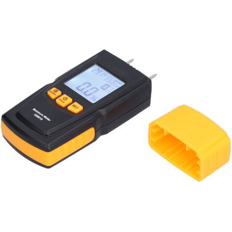 GM610 Needle Moisture Meter for Wood – Accurate and reliable moisture measurement – Includes English instruction manual – Ideal for professionals and private individuals--DTEKGAZ