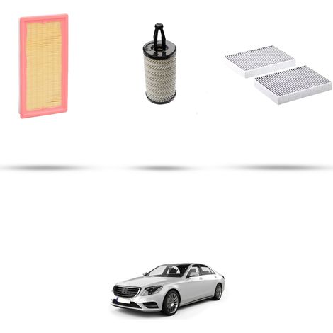 Kit tagliando 3 filtri compatibile con Mercedes Classe S (W222,A217,C217) 500 320kw Dal 2013 (1/5)