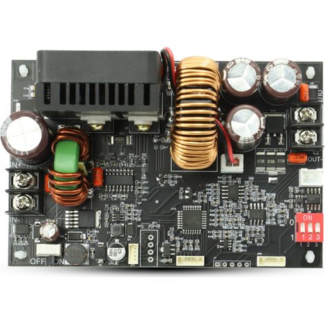 Module abaisseur de tension stabilisée à courant continu réglable CNC avec affichage LCD, tension et courant constants, 20 A, 1200 W (1/5)