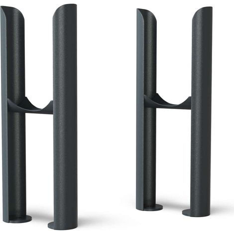 Alpha - Column Radiator Feet - 2 Column Anthracite