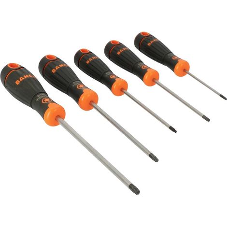 Bahco B219.025 Kit cacciaviti Dimensione (Cacciavite) T 10, T 15, T 20, T 25, T 30 1 KIT
